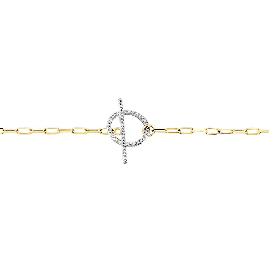 Bracelet Loved One Or Jaune Diamant