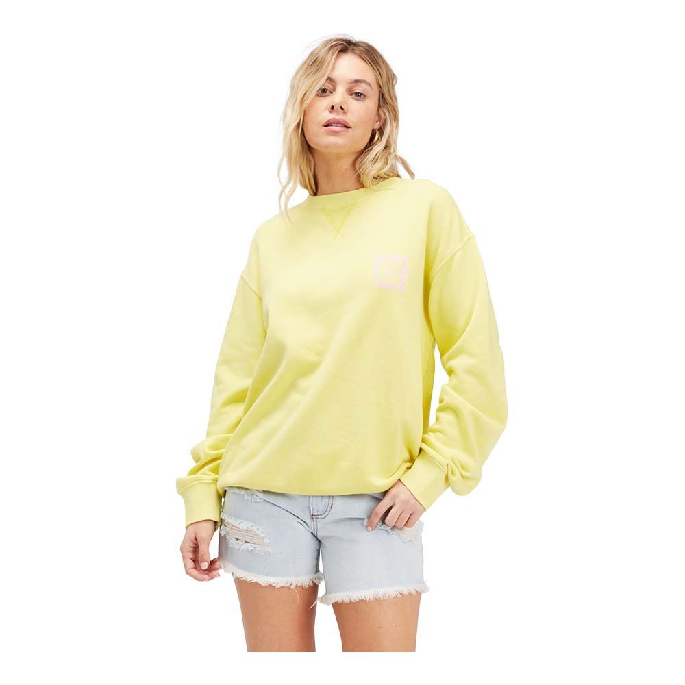 Billabong KISSED BY THE SUN - Sweat Femme citron