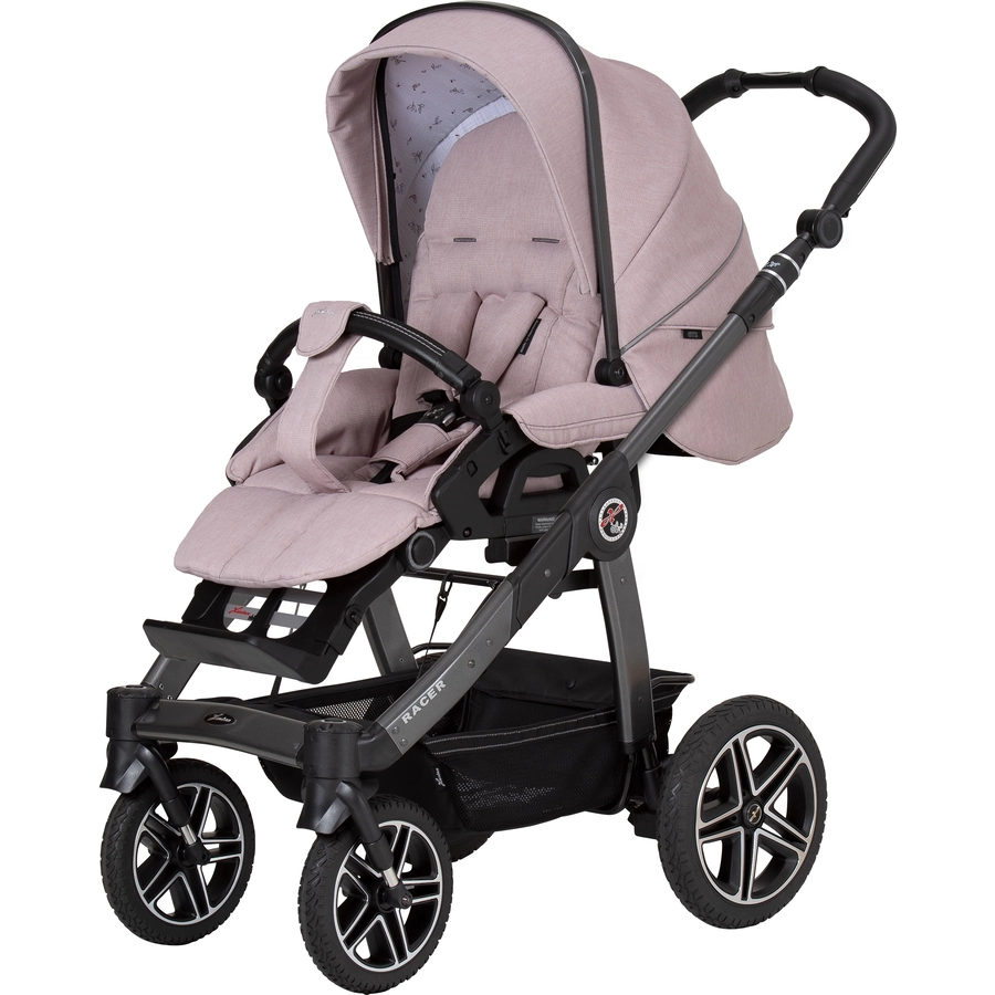 Hartan Kombikinderwagen Racer GTS Casual Collection Rosy Birds (808)