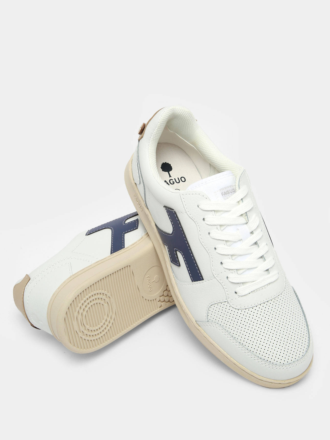Sneakers Hazel en cuir FAGUO
