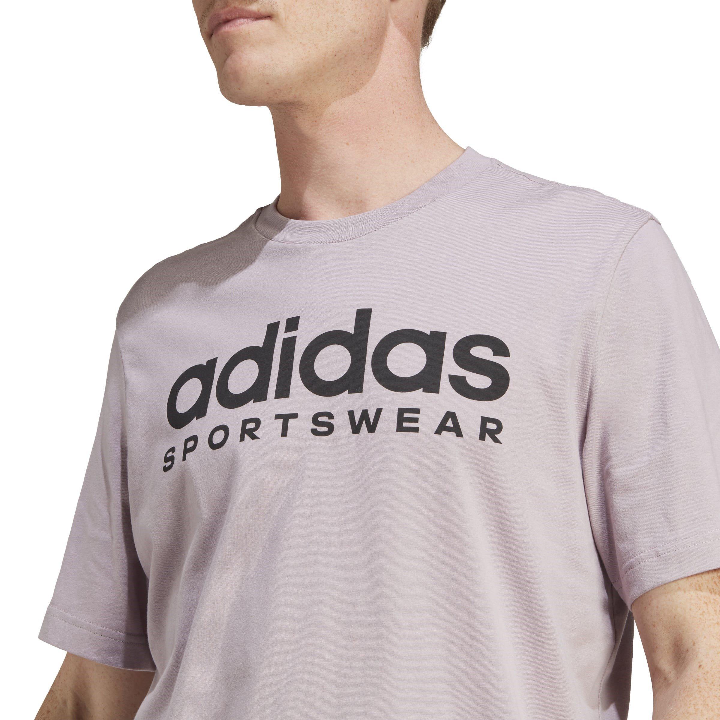 adidas Essentials Single Jersey Logo T-Shirt Mens