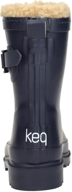 KEQ Rainboots Fur Kinderlaarzen Blauw