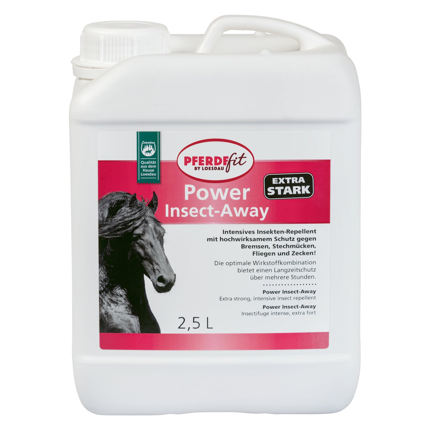 PFERDEfit by Loesdau Power Insect-Away-Spray  - 2.5 L Nachfüllpack