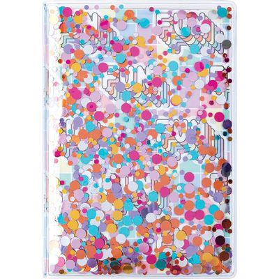 Agenda Confettis - 1 jour par page - 13 x 18 cm - Oberthur