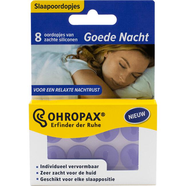Ohropax Goede Nacht 8 stuks