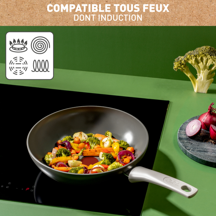 Renew On, Poêle  wok 28 cm