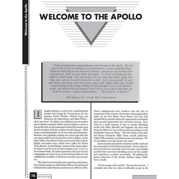 Hal Leonard Standing In The Shadows Motown