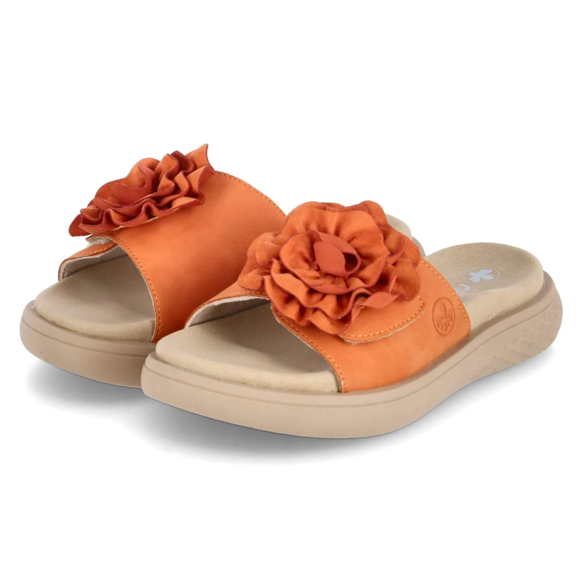 RiekerPantoletten - orange