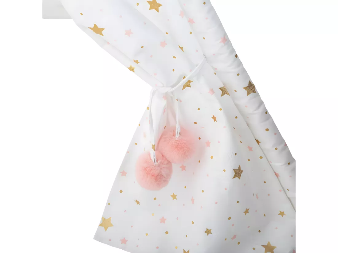 Tipi doré 5 pieds pour enfant - H160 cm