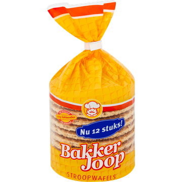 Bakker Joop Stroopwafels 12 Stuks 378 g