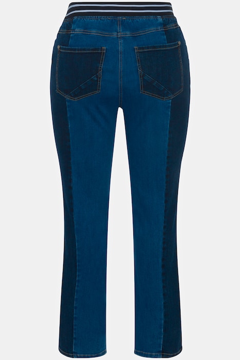 Jeans Sammy, Slim, Denimmix, Langsnaht, Elastikbund