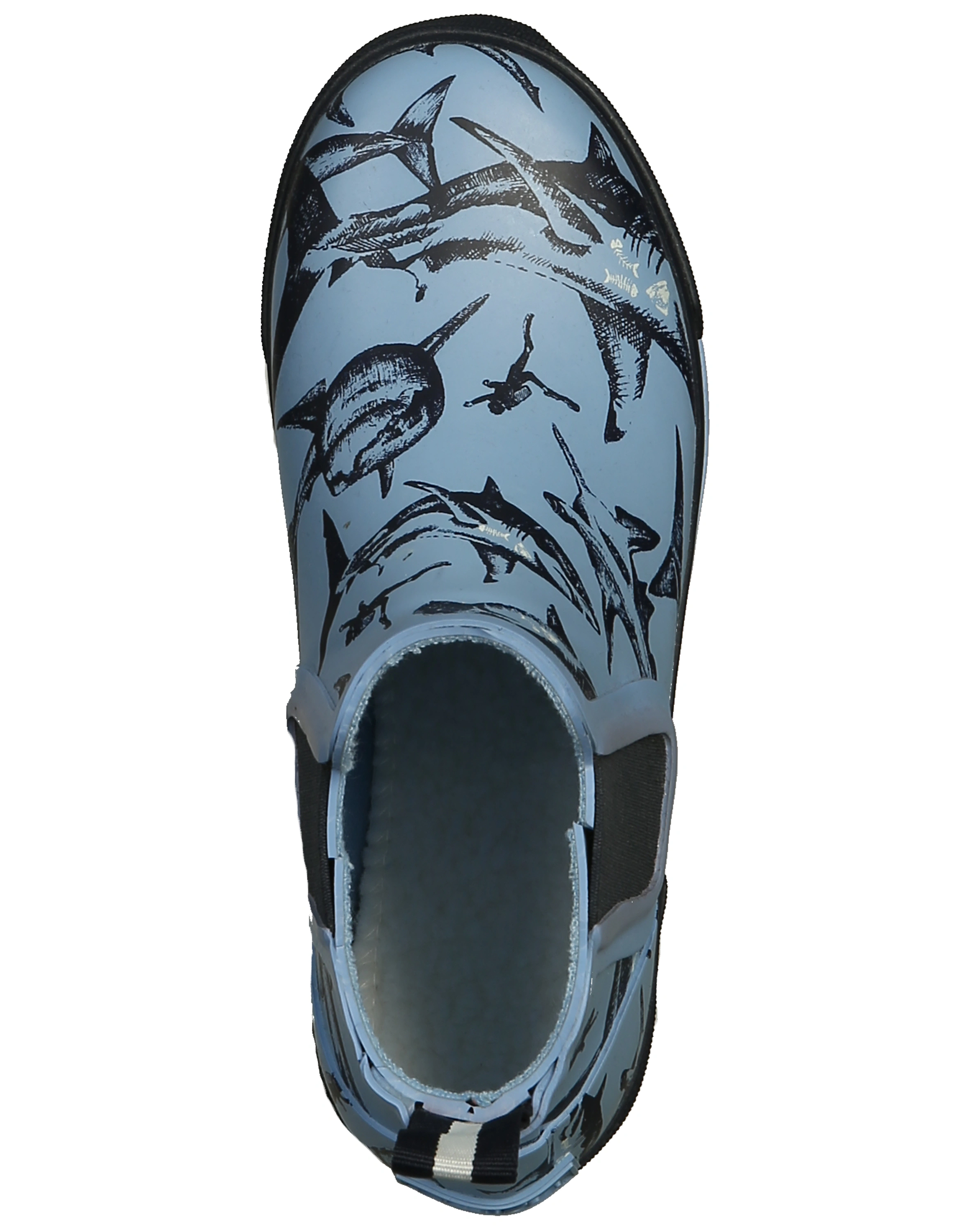 Gummistiefel JNR RAINWELL - SHARK in blue