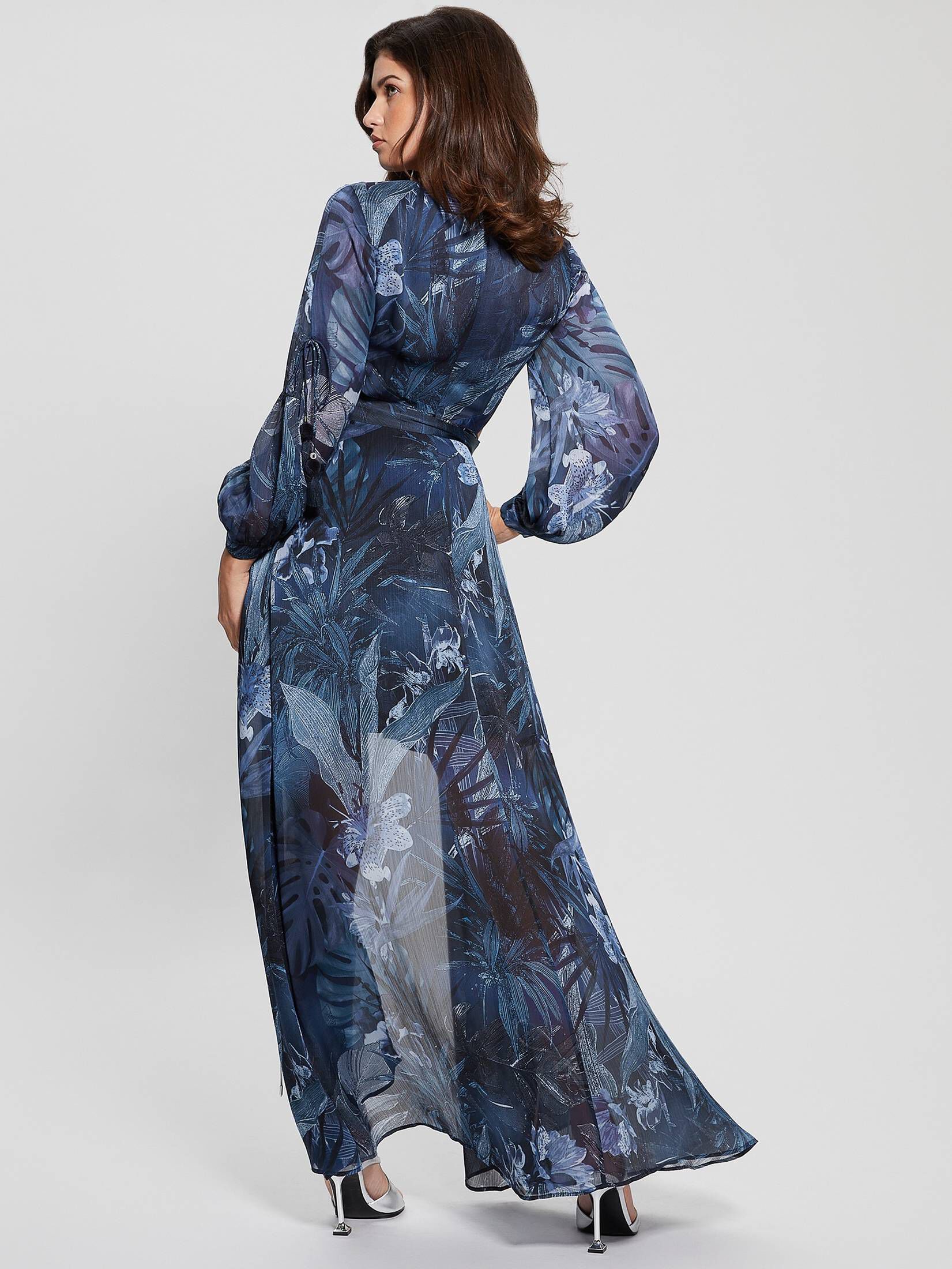 Guess| Damen Chiffonkleid FARRAH