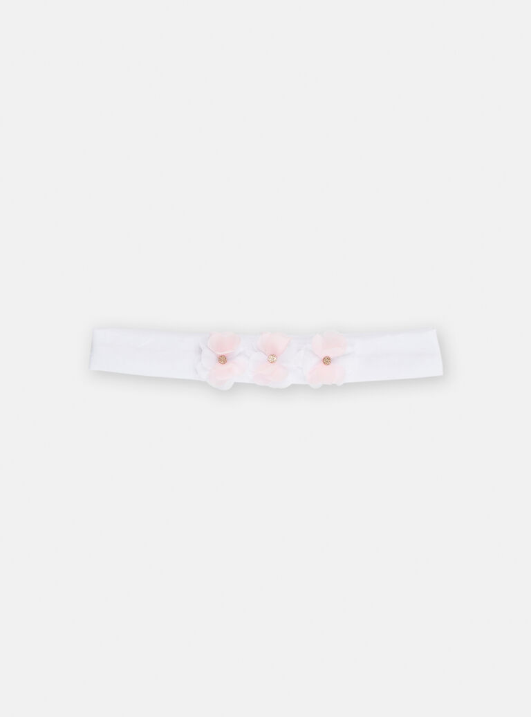 Bandeau cérémonie pour bébé fille