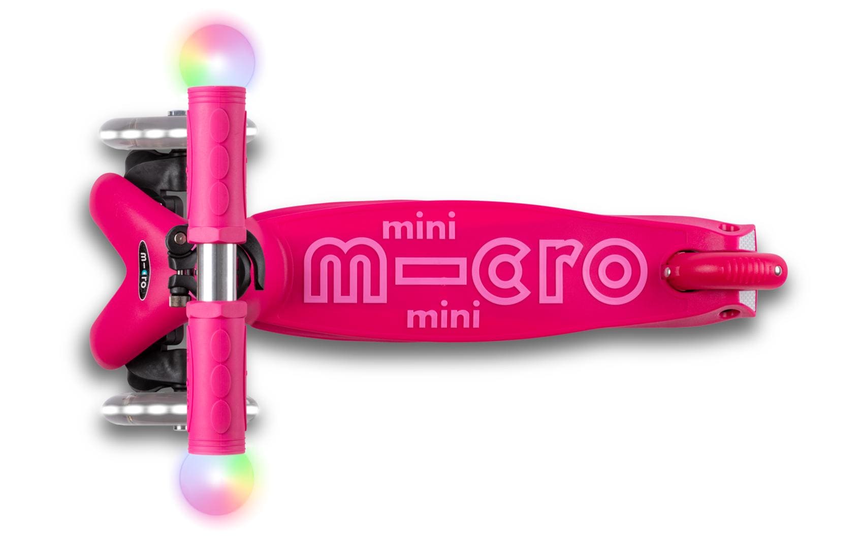 Kickboard Mini2Grow Deluxe Magic LED, PinkAll-in-one Scooter für die ersten Lebensjahre