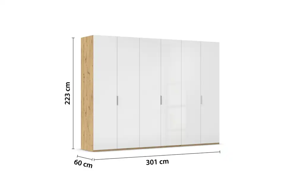 Drehtürenschrank Fifty 301 cm