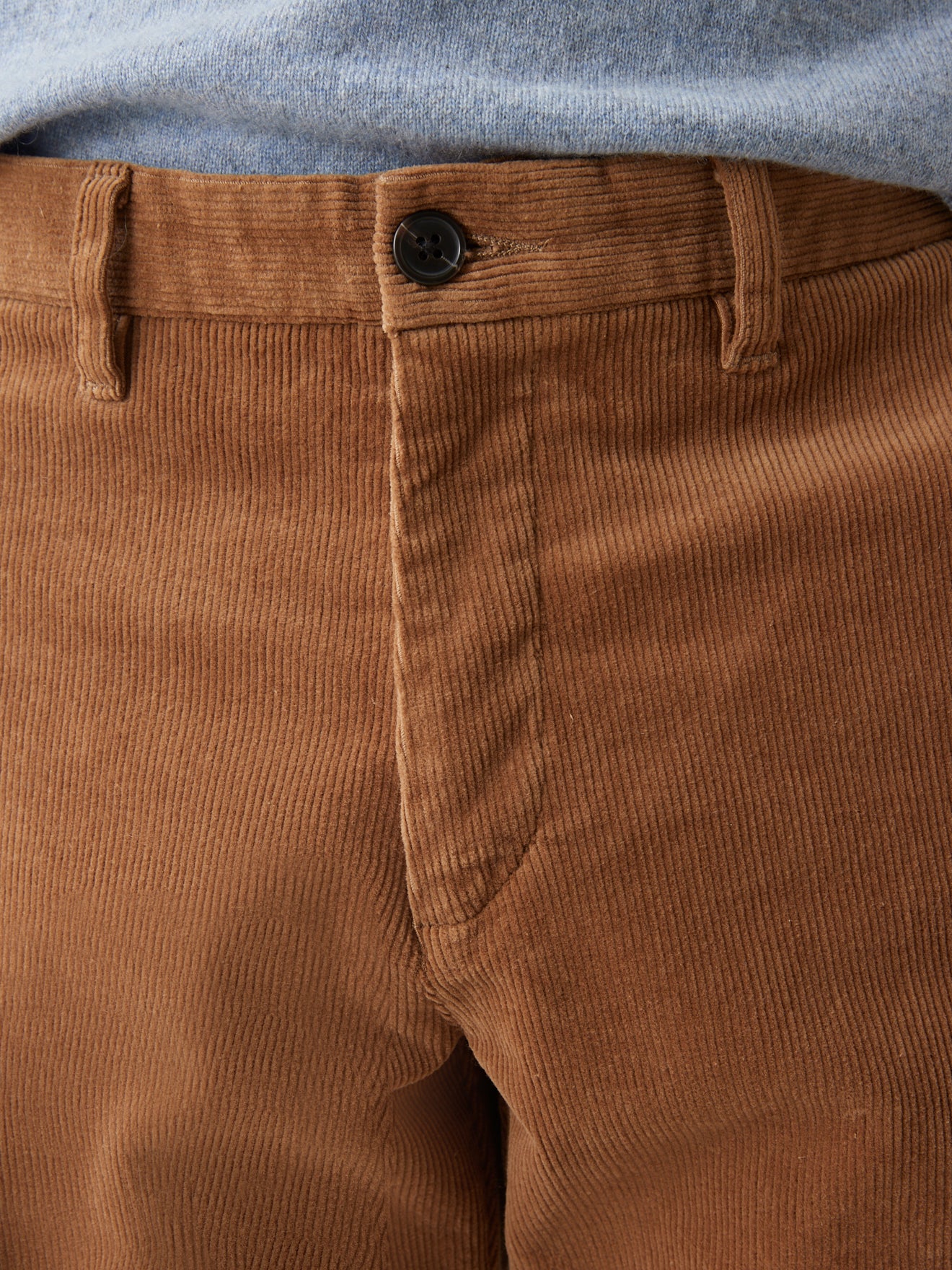Chino velours regular homme