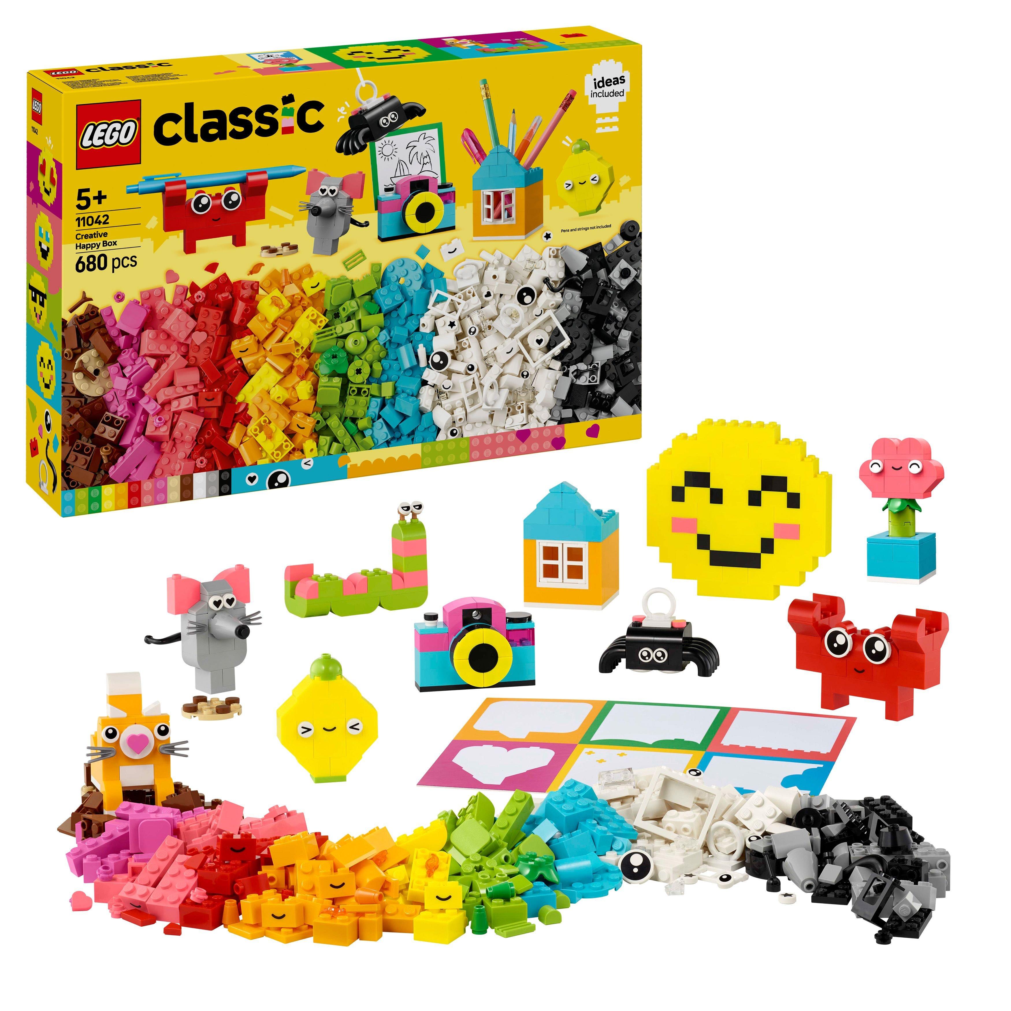 LEGO LEGO Classic Creative Happy Box Building Toys 11042