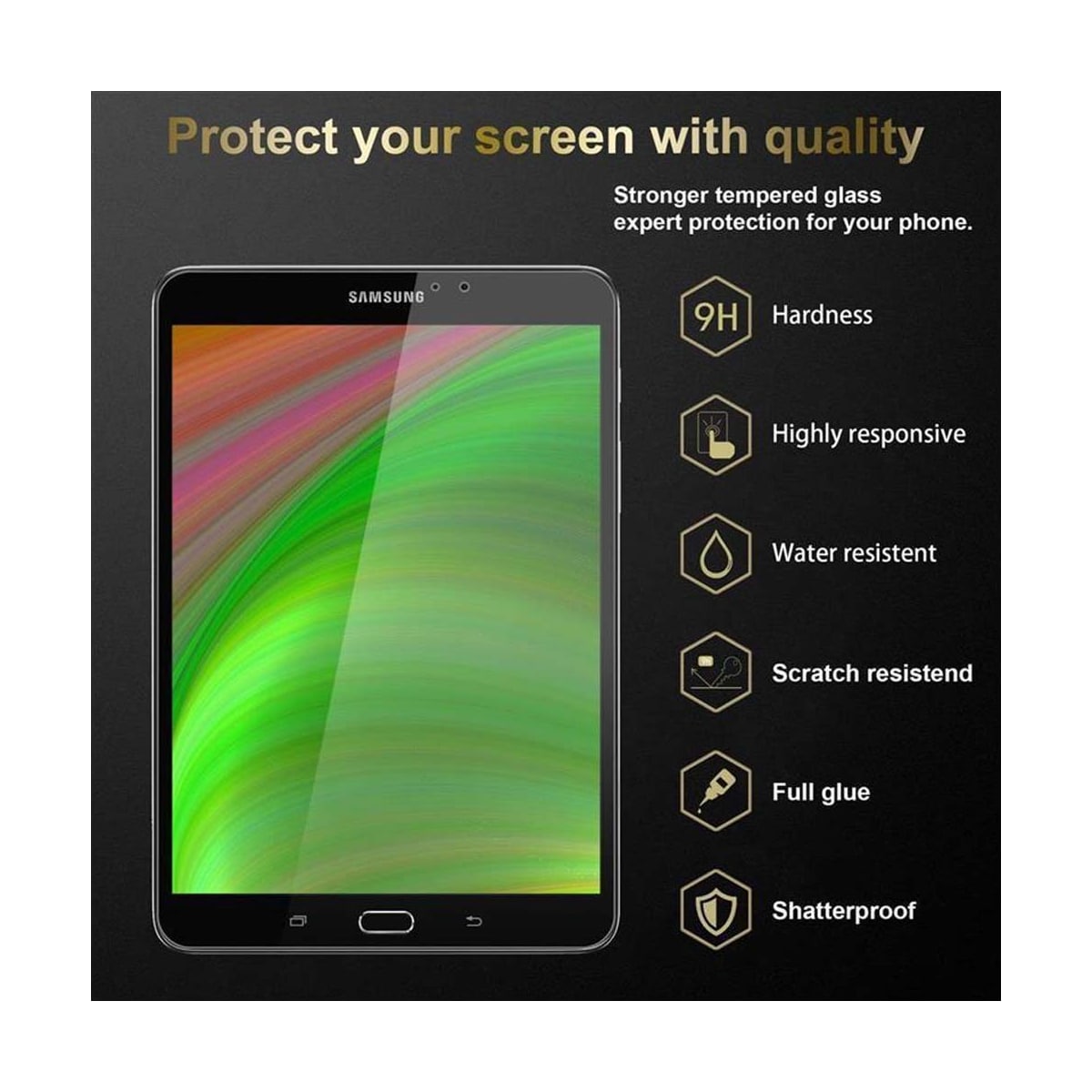 Samsung Galaxy Tab S2 (8 tomme) 3x Skjermbeskytter