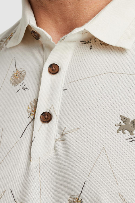 Vanguard ecru heren polo