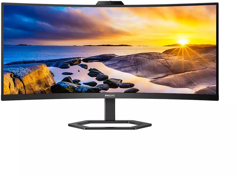 Philips Monitor 34E1C5600HE/00 mit Webcam Ultraweiter 34