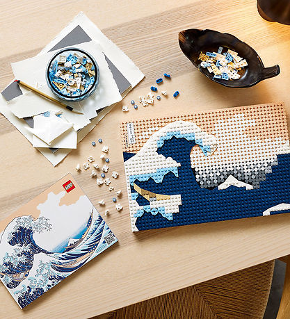 LEGO? Art - Hokusai - Den store b?lgen ved Kanagawa - 1810 Dele