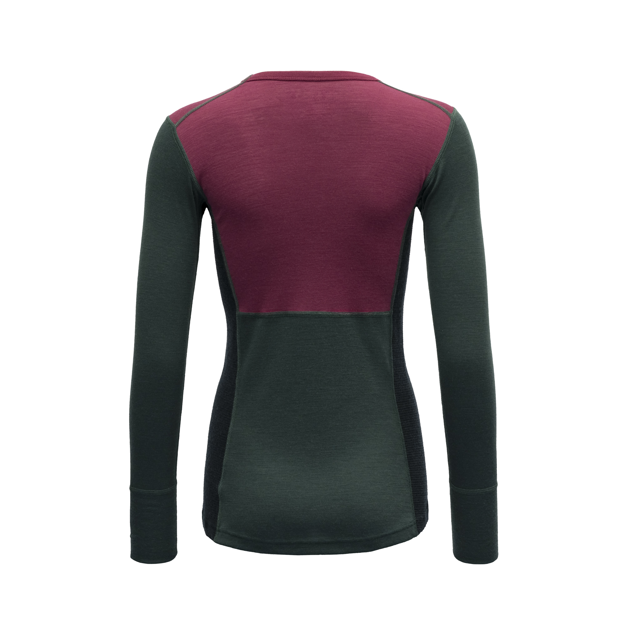 Lauparen Merino 190 Shirt Dame Beetroot/Woods/Ink