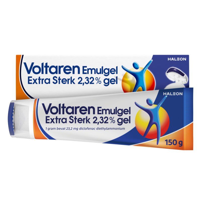 Voltaren Emulgel Extra Sterk 2,32% (diclofenac)bij Spier- of Gewrichtspijn 150 Gram