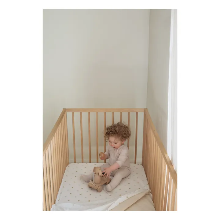 Soft Spot Drap-housse en coton bio 60x120 cm | Seaside