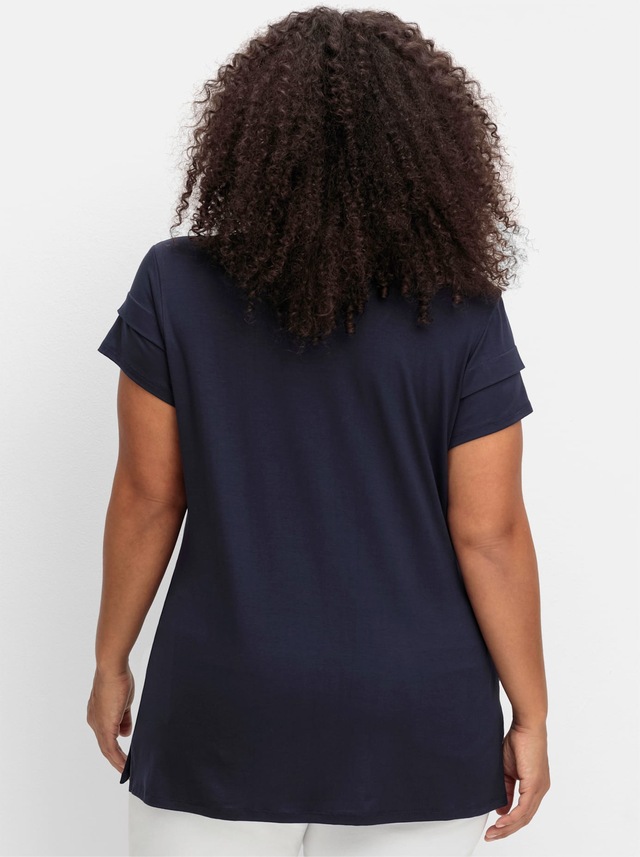 sheego by Joe Browns V-Shirt »Shirt«, 1 Stk.