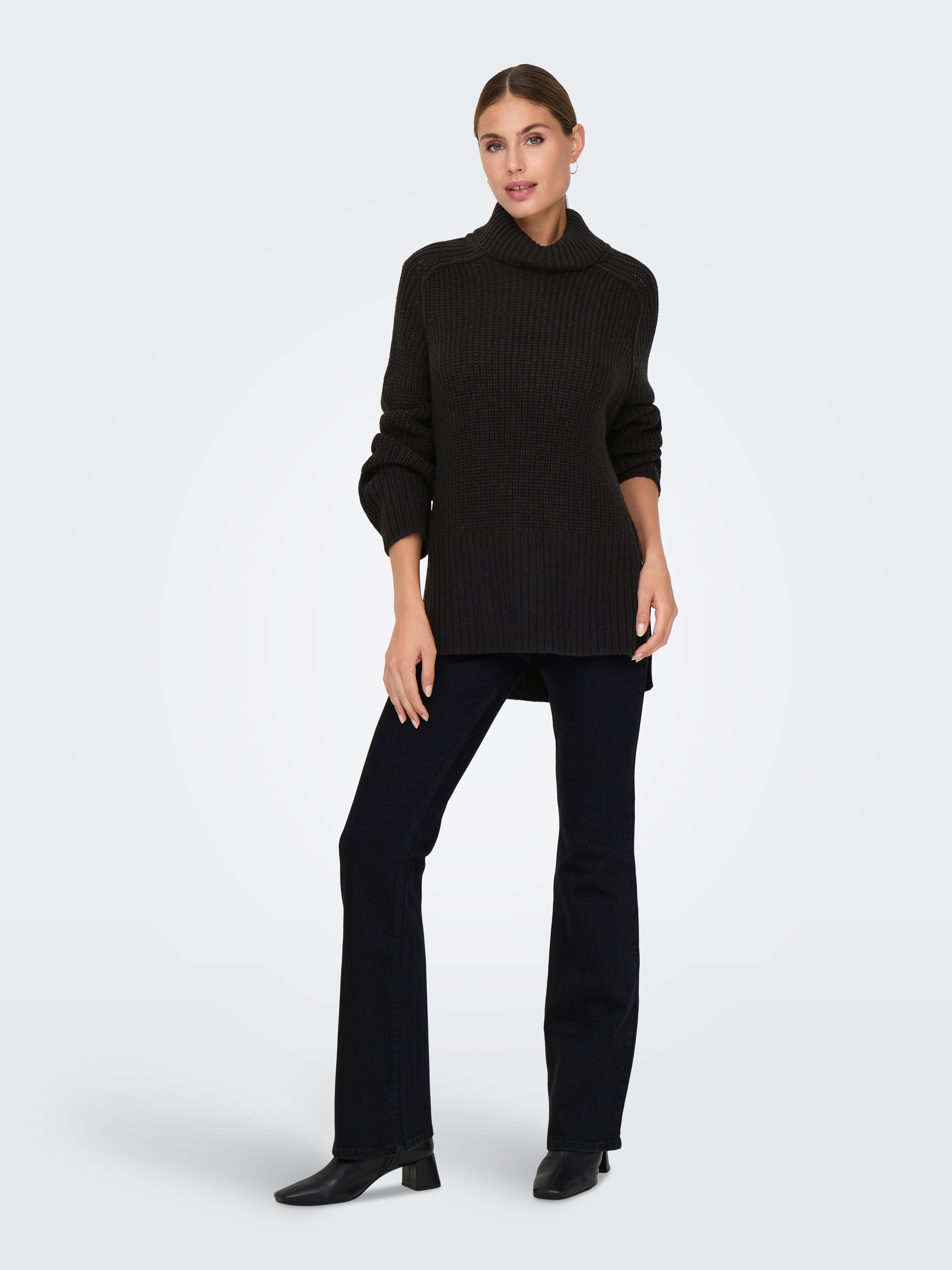 JDYJUSTY Strickpullover Black