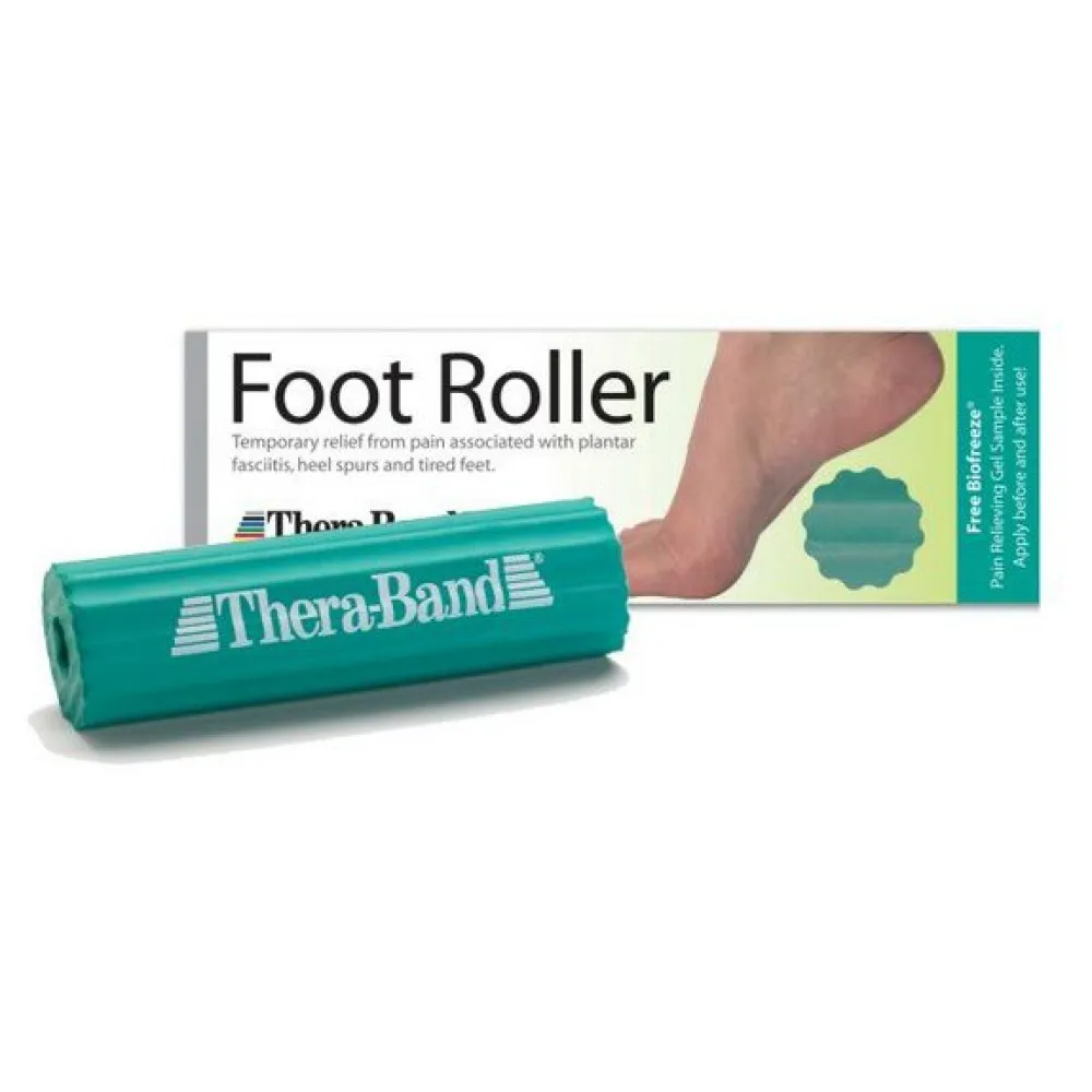 Massageador de pés TheraBand com rolo
