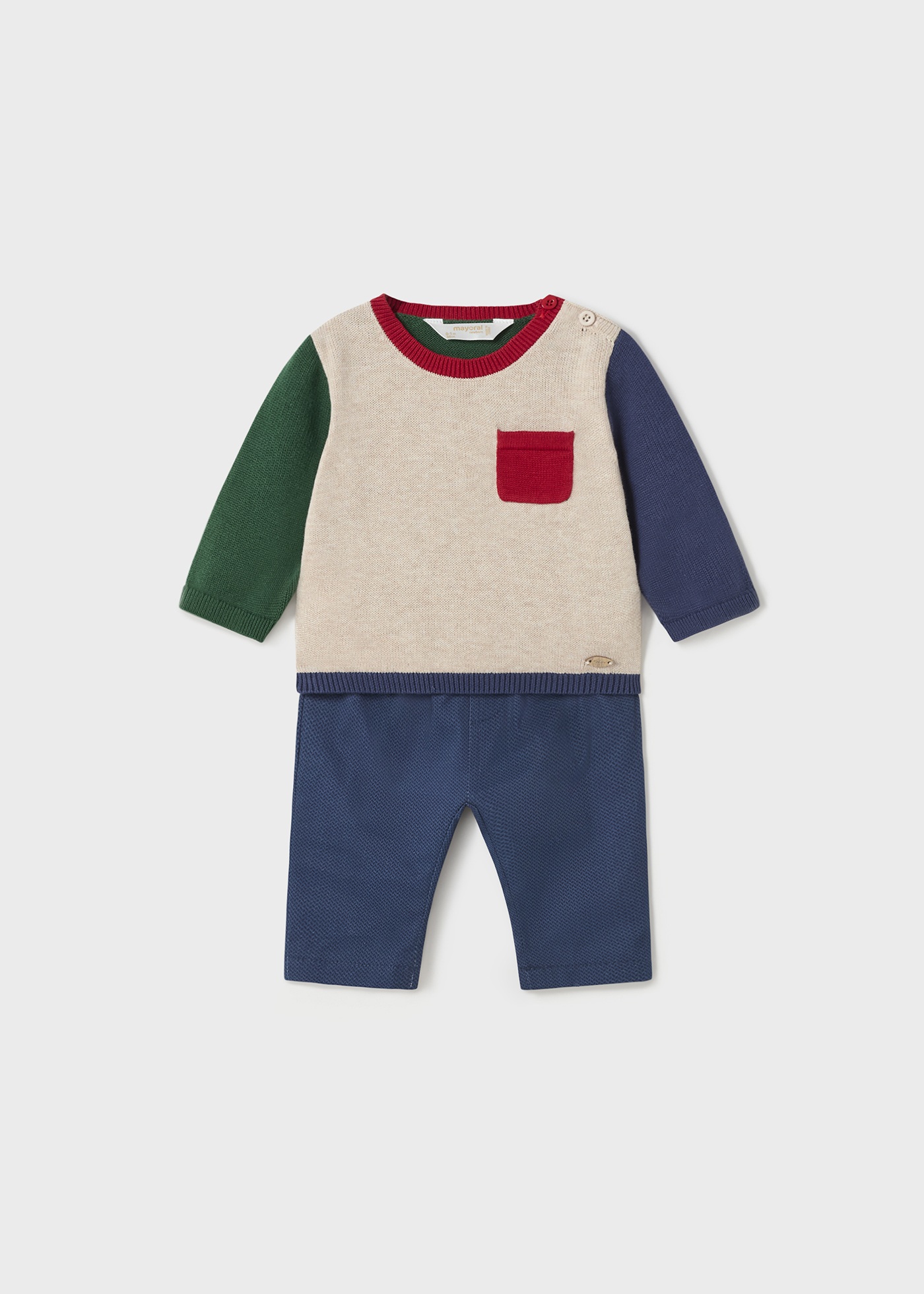 Conjunto de duas peças Better Cotton para recém-nascidos