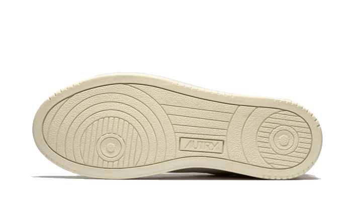 Autry Medalist Leather Suede Low White