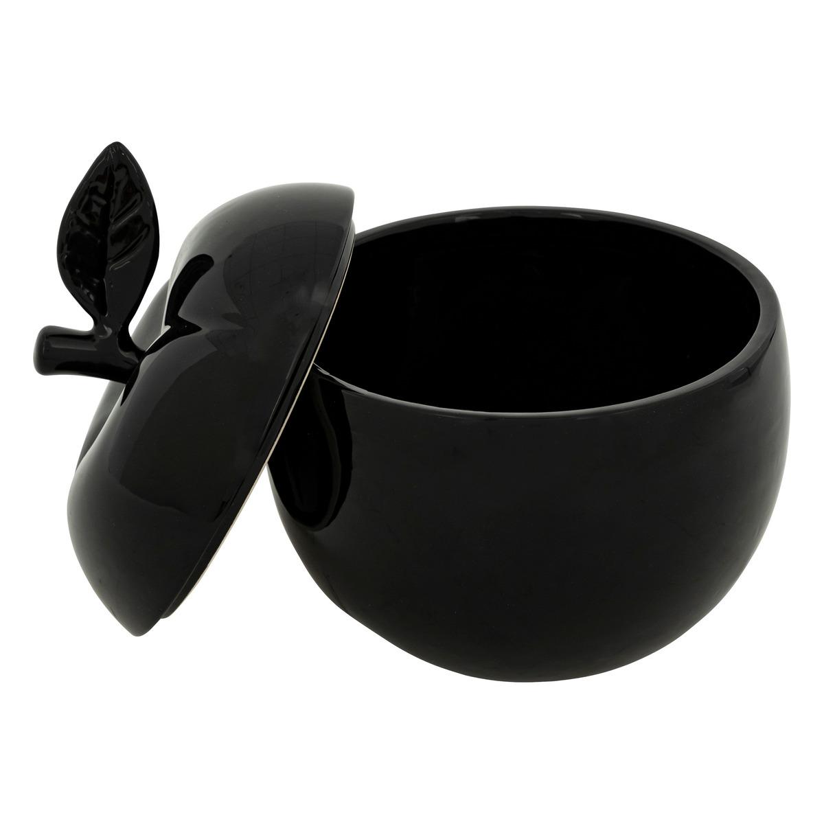 BOITE FORME POMME FAMILY CORNER CERAMIQUE D.17.5CM