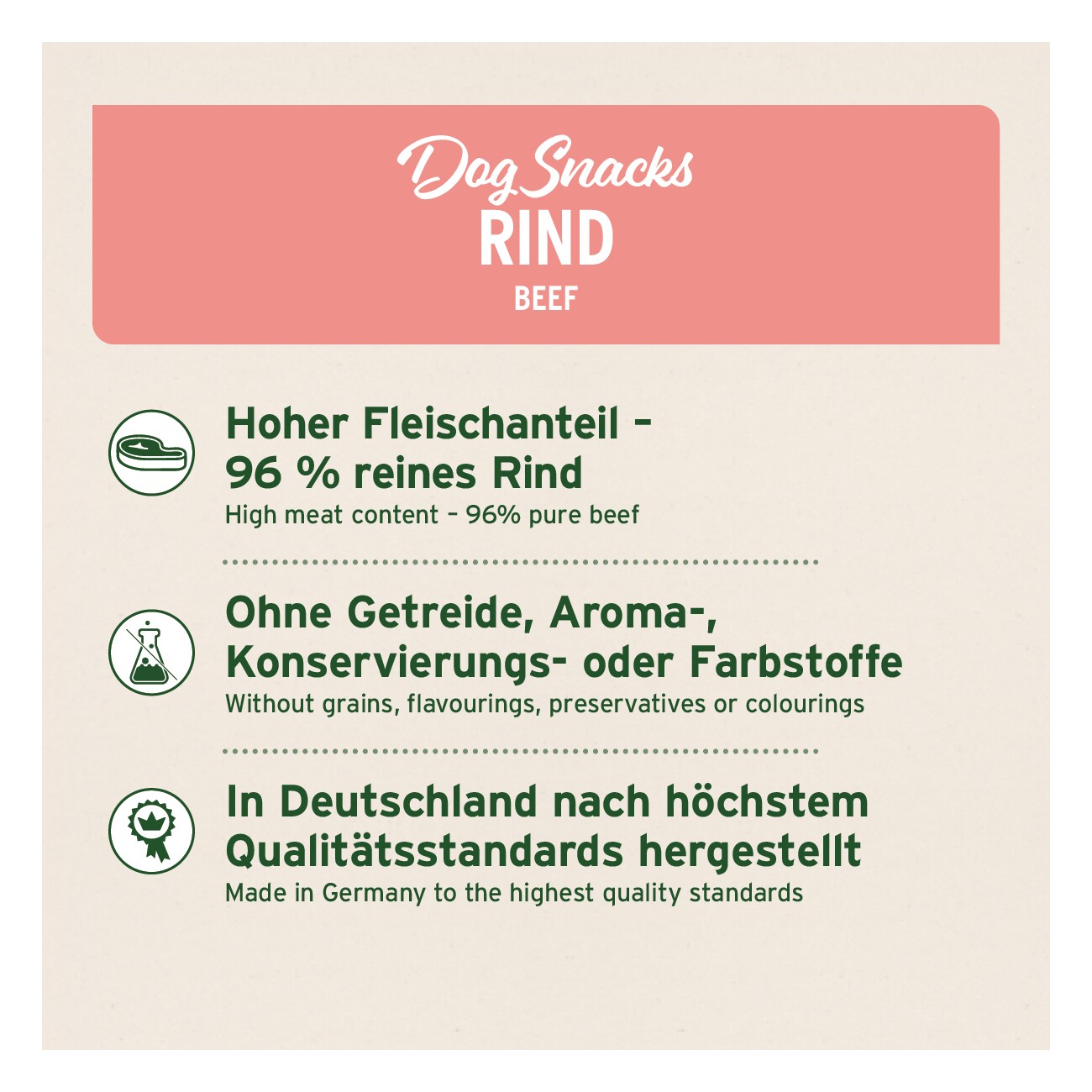 AniForte Snacks Rind 150g