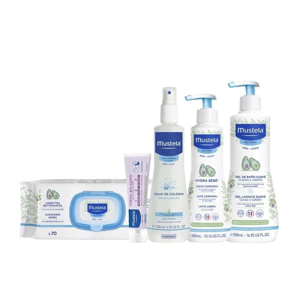 Kosmetisk sett barn Mustela My Baby Sportsbag (6 Deler)