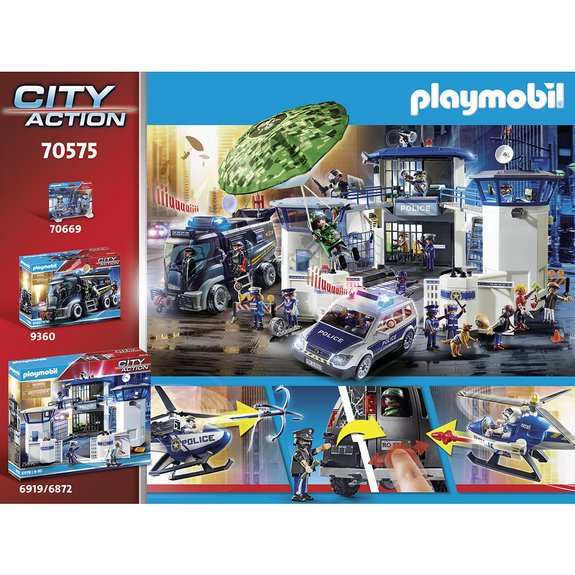 Police camion de bandits Playmobil City Action 70575