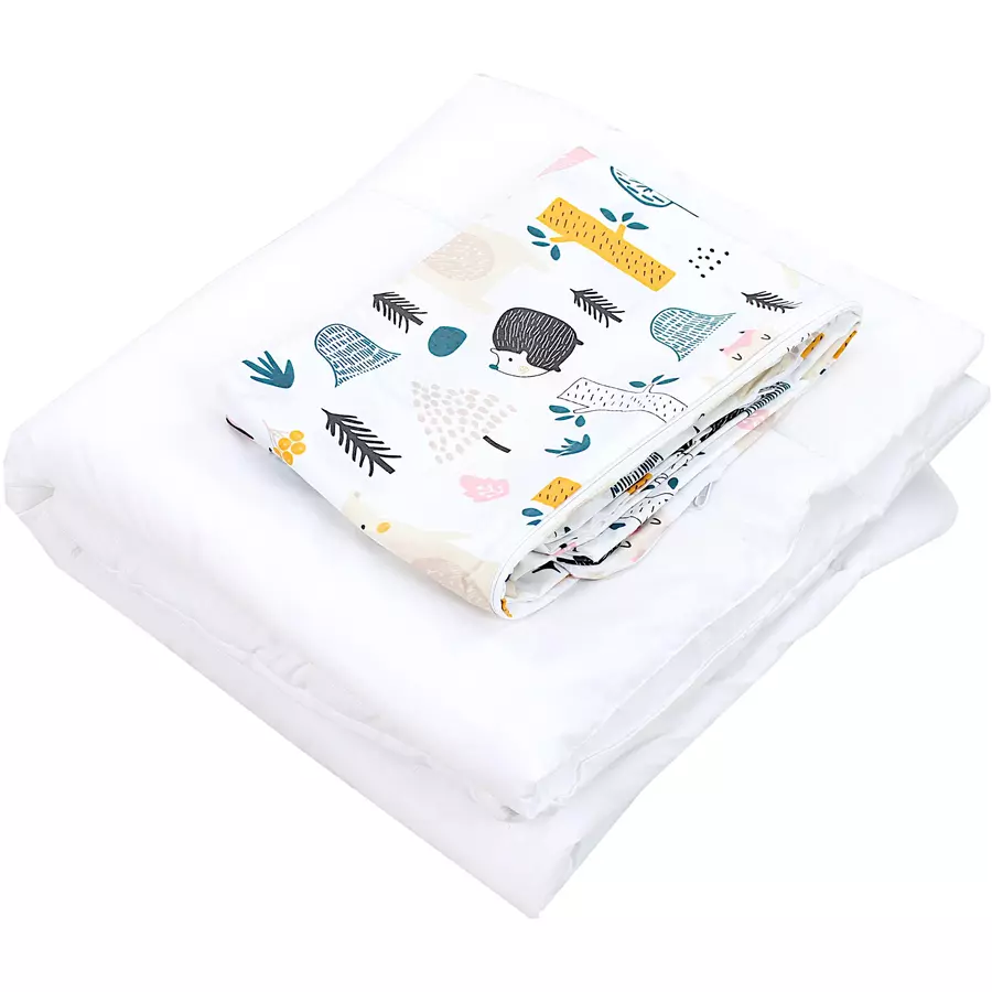 TupTam Unisex Baby Bettwäsche Wiegenset 4-teilig braun
