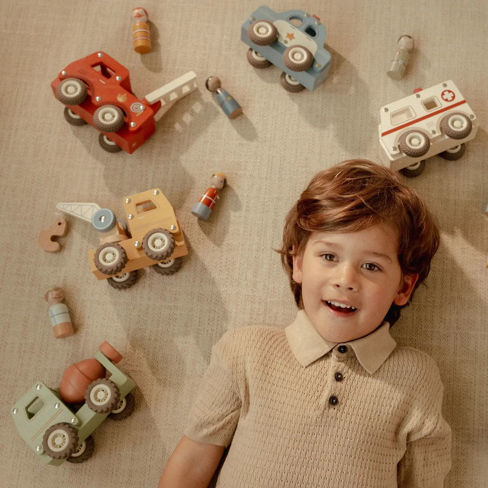 Little Dutch Little Dutch Brandweerauto