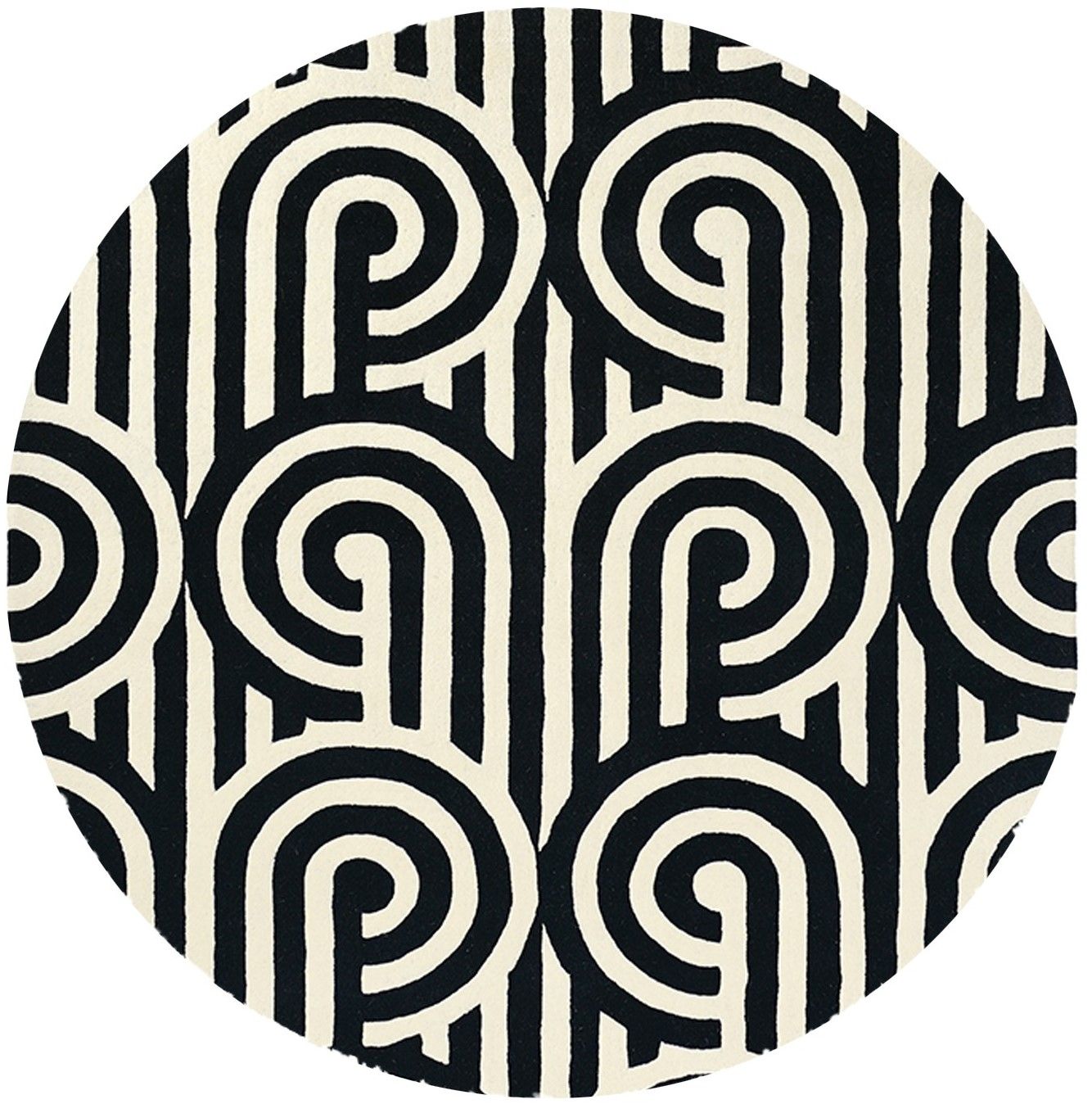 Vloerkleed Black 039205 Turnabouts