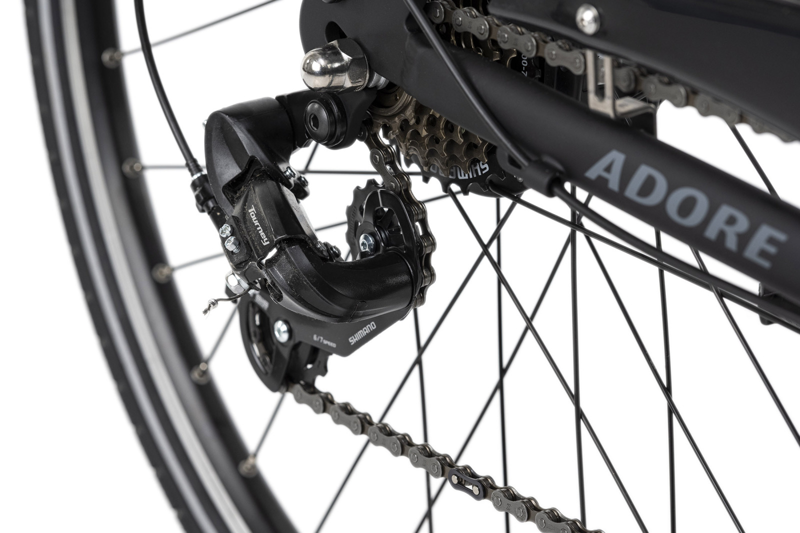 Adore E-Bike Herrenrad Versailles 28'' - schwarz - 54 cm Rahmenhöhe