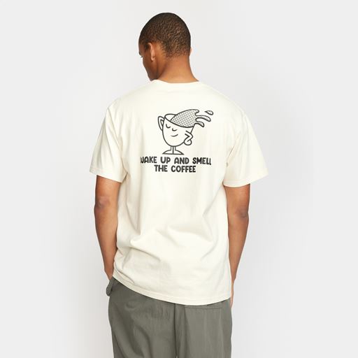 Revolution Printet T-shirt, Offwhite, XL