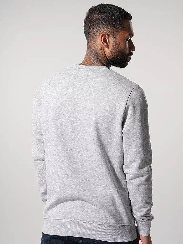 GREENBOMB Sweater WILD ANIMAL BEARLAND grau