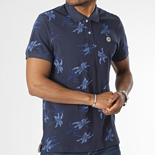 Polo Manches Courtes 20715467 Bleu Marine Floral