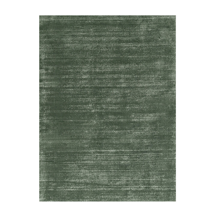 Viscose vloerkleed - Jean Donkergroen