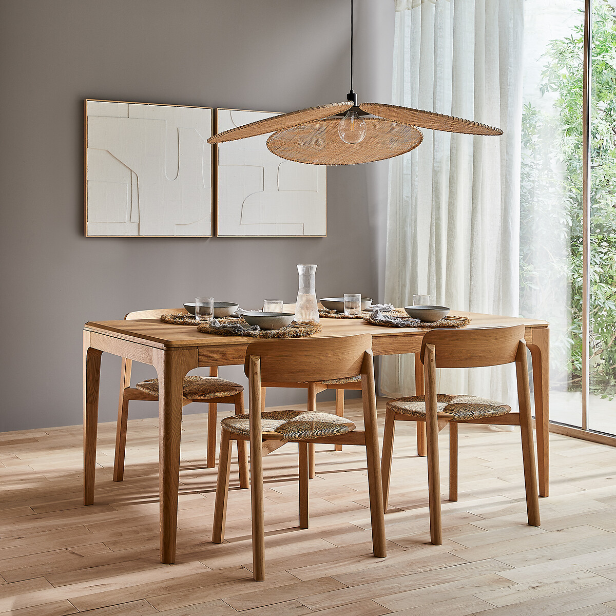 AM.PM<br>Mesa extensível de carvalho, Sanara