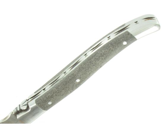 Laguiole 12 cm Lave mitres inox Couteau de poche Le Thiers par Regnaud