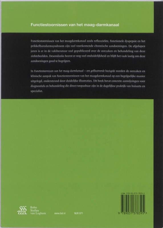 Boek - Functiestoornissen Van Het Maagdarmkanaal