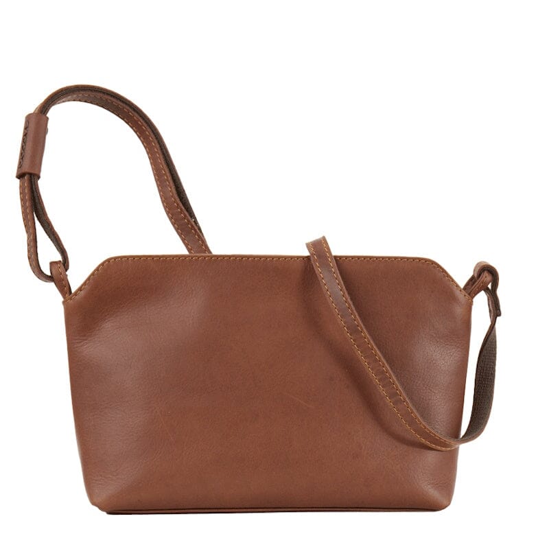 Saccoo Secce Crossbody / Schoudertas Cognac